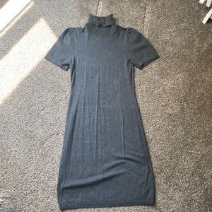 Express gray sweater dress